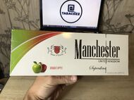 Сигареты Manchester SuperSlims Двойное яблоко