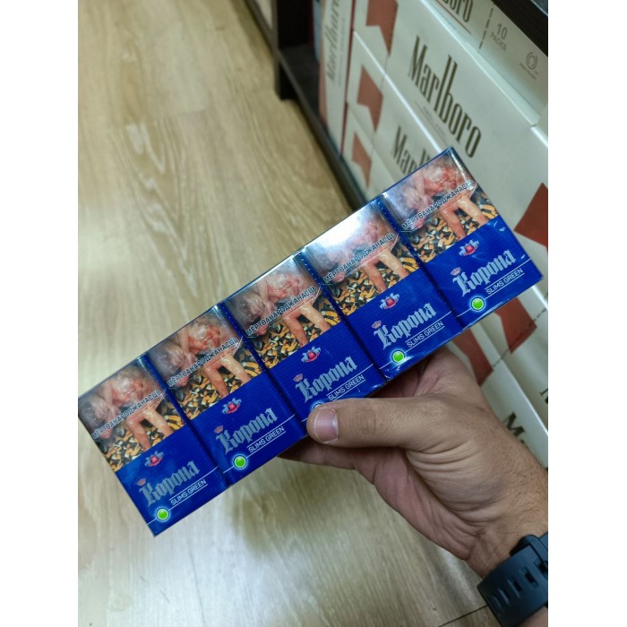 Корона Slims Green (ментол)