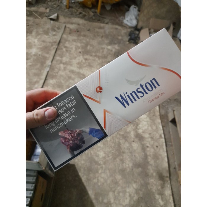 Winston orange mix Superslims Duty Free (апельсин)